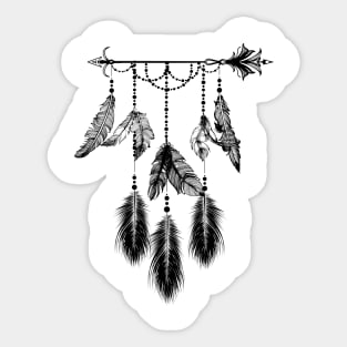 Feathers Sticker